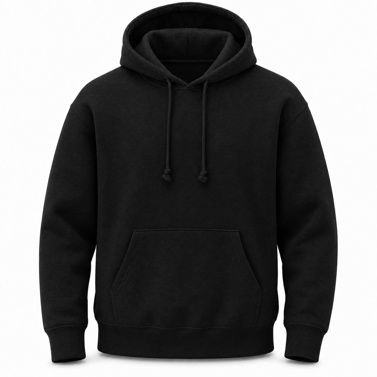 Plain Pullover Hoodie Casual Hooded Top Adult Unisex Mens Womens Hooded Sweatshirts