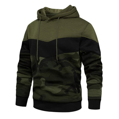 MANLUODANNI Men's Hoodies Pullover Hooded Top Casual Hoodie with Pockets