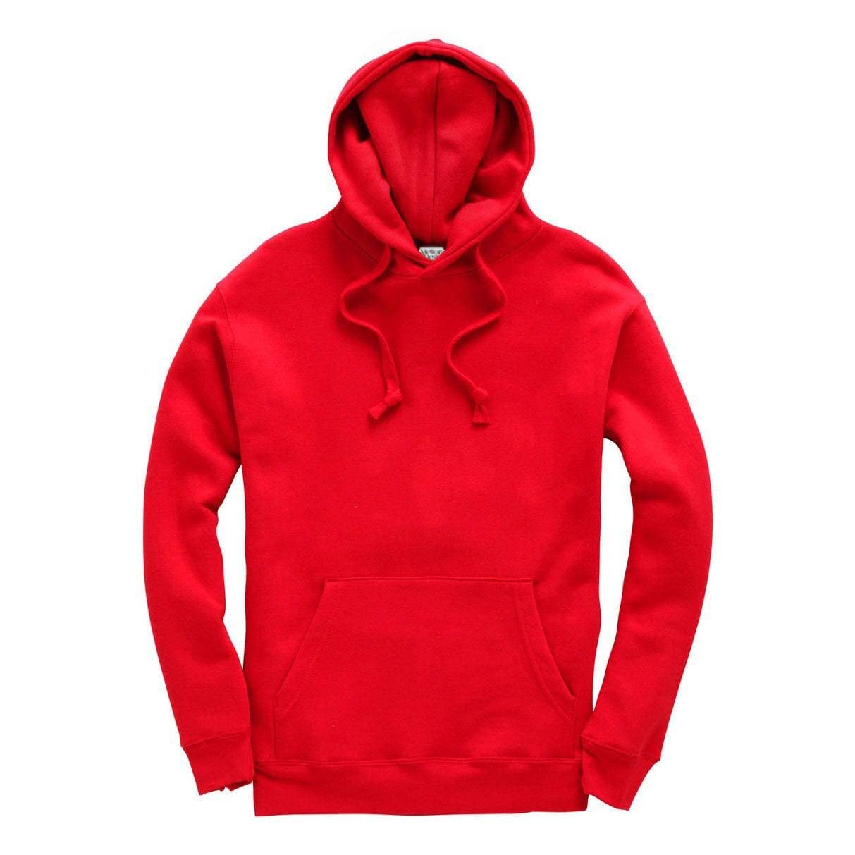 Plain Pullover Hoodie Casual Hooded Top Adult Unisex Mens Womens Hooded Sweatshirts