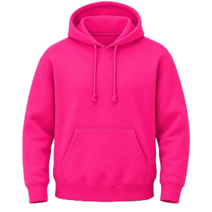 Plain Pullover Hoodie Casual Hooded Top Adult Unisex Mens Womens Hooded Sweatshirts