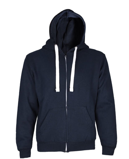 True Face Men's Hoodie Classic | Comfortable Zip-Up Hooded Top | Long Sleeve Jacket with Ribbed Cuff | Ideal Weekend Wear