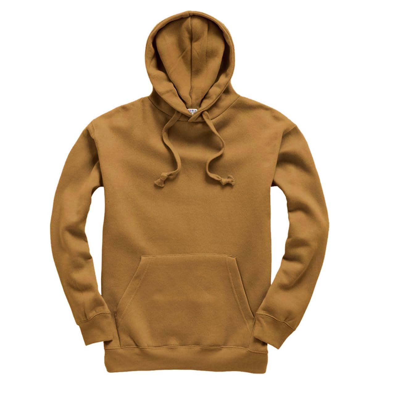 Plain Pullover Hoodie Casual Hooded Top Adult Unisex Mens Womens Hooded Sweatshirts
