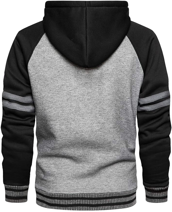 MANLUODANNI Men's Hoodies Pullover Hooded Top Casual Hoodie with Pockets