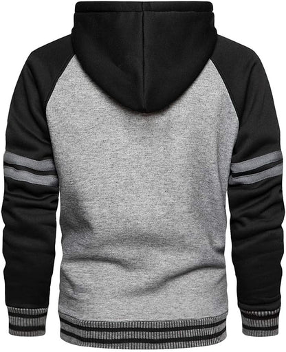 MANLUODANNI Men's Hoodies Pullover Hooded Top Casual Hoodie with Pockets