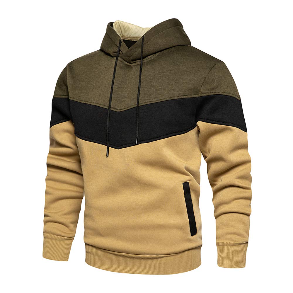 MANLUODANNI Men's Hoodies Pullover Hooded Top Casual Hoodie with Pockets