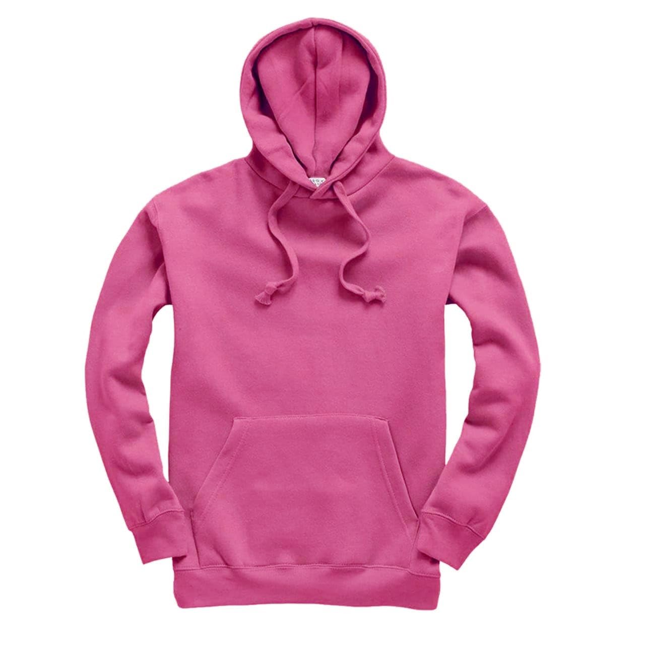 Plain Pullover Hoodie Casual Hooded Top Adult Unisex Mens Womens Hooded Sweatshirts