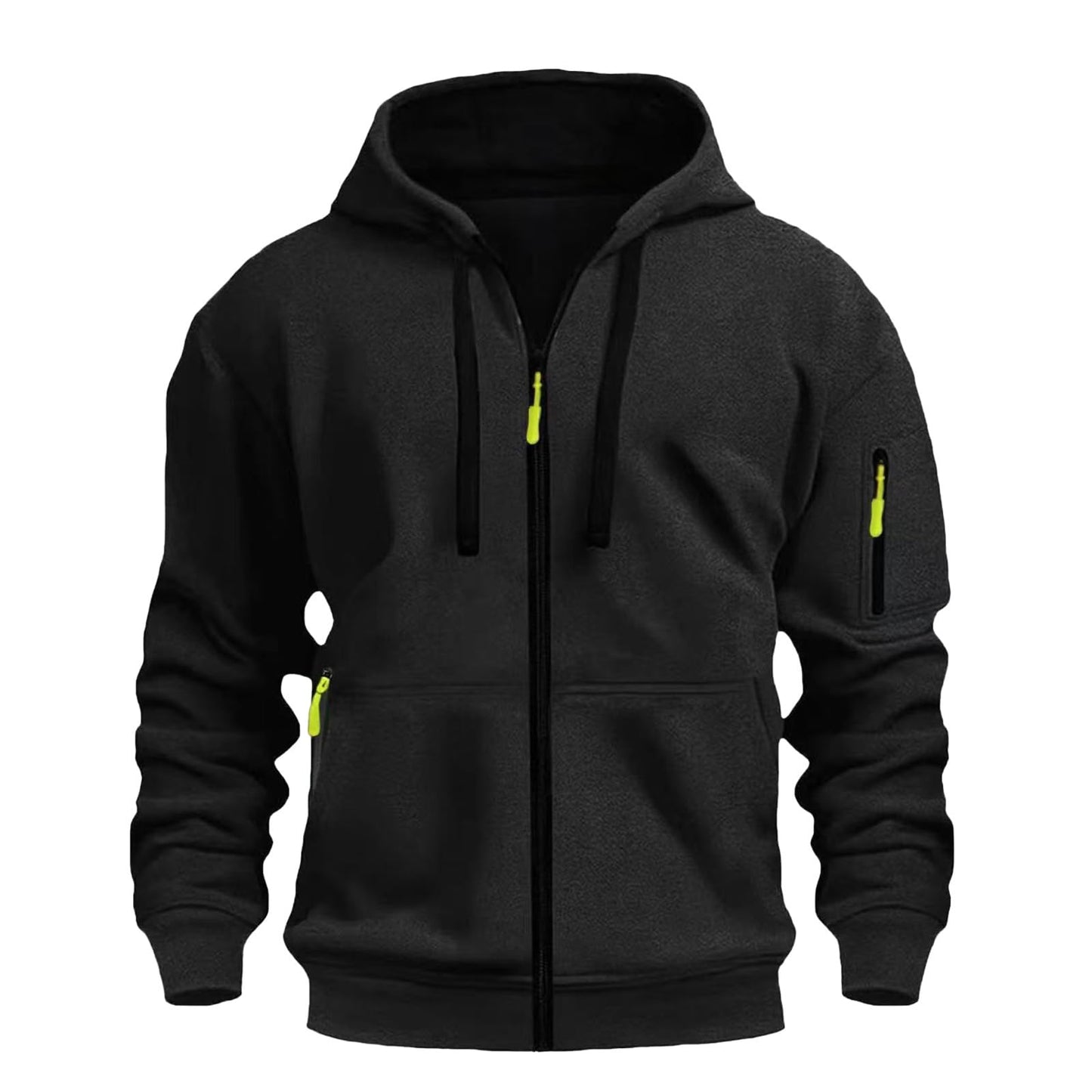 LBL Men's Hoodies Casual Pullover Hooded Sweatshirt Long Sleeve Quarter Zip Hoody Tops With Kangaroo Pocket