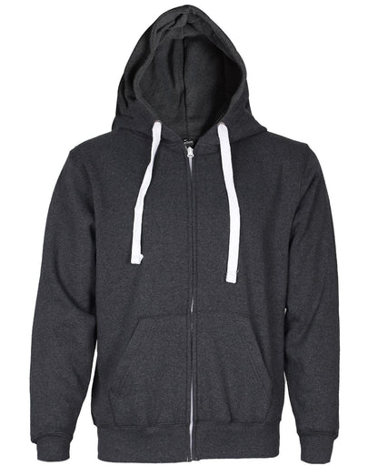 True Face Men's Hoodie Classic | Comfortable Zip-Up Hooded Top | Long Sleeve Jacket with Ribbed Cuff | Ideal Weekend Wear